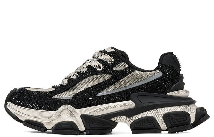 GG-CC GG CC Casual Shoes Cushioning Height Increasing Low top Sports Chunky Sneakers Women's