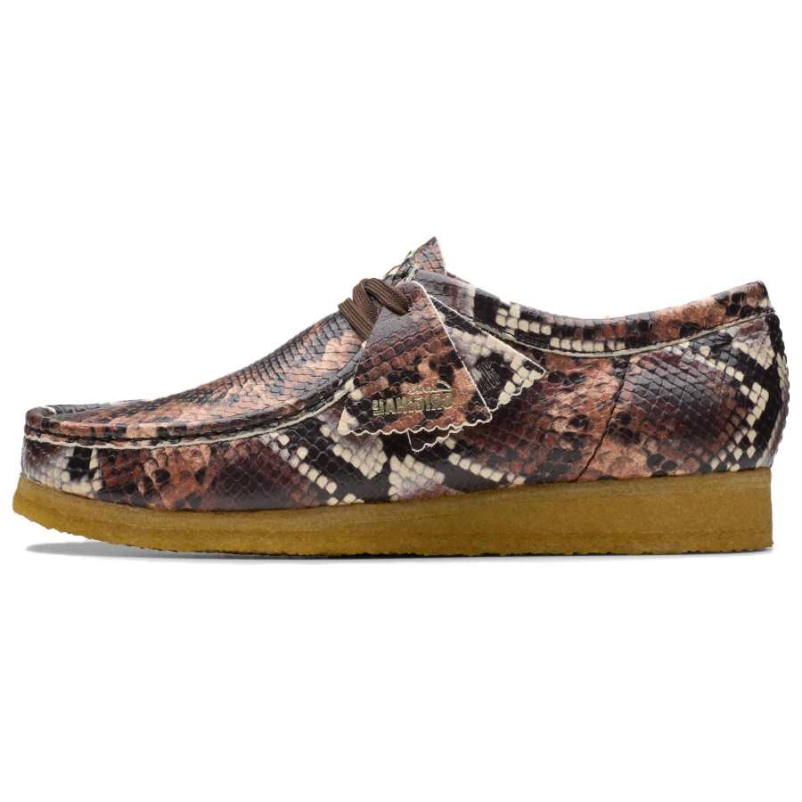 Clarks Leather Casual Shoes Men's Brown