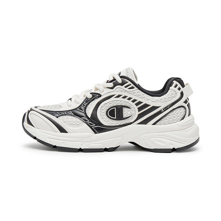 Champion Support Low top Running Shoes Unisex Milk White/Black