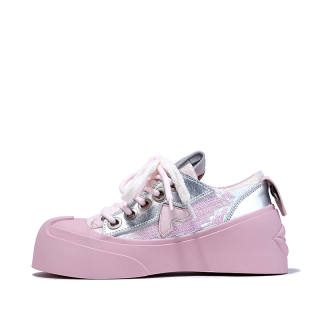 BELLALILY Cow Leather Height Increasing Abrasion Resistant Slip Resistant