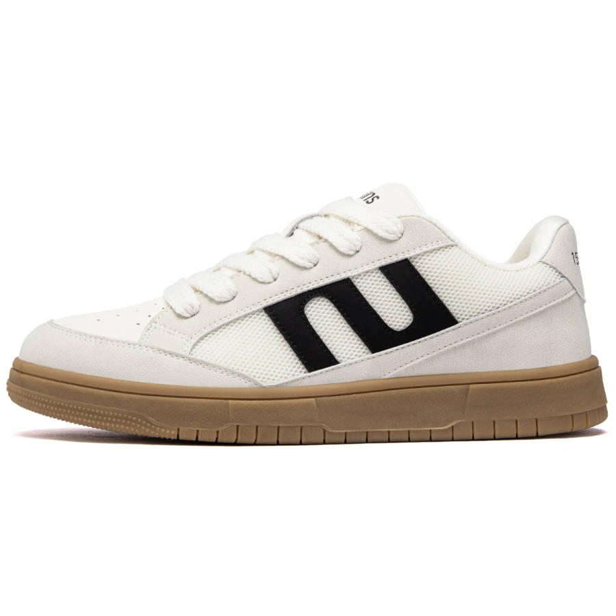 15 MINS Low top Skateboard Shoes Unisex White