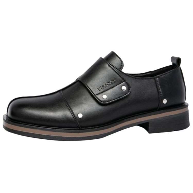 YIMINU Men's Casual Shoes Men's Low Top Black