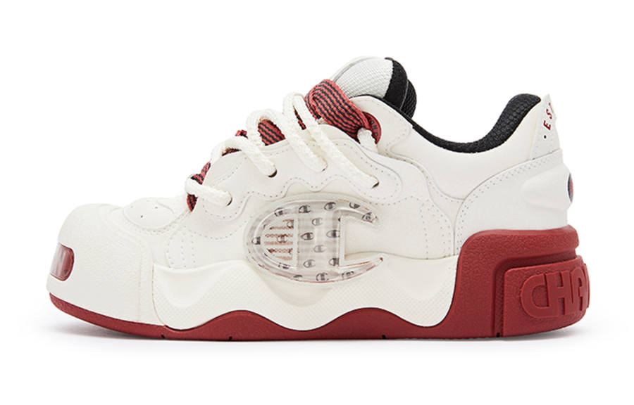Champion AutoSkate V1 Low top Skateboard Shoes Women's Red