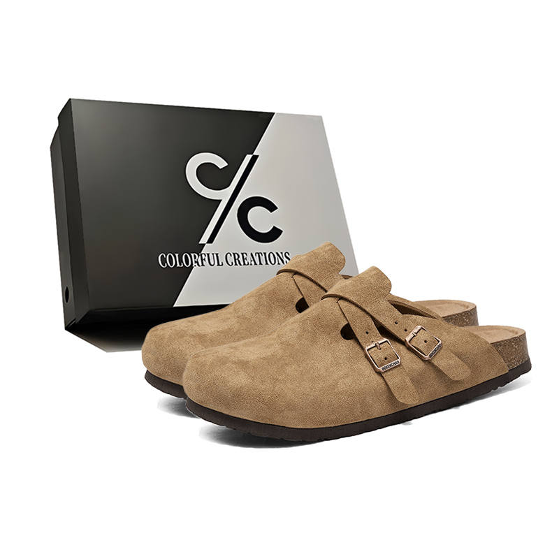 Colorful Creations Slip Resistant, Abrasion Resistant, Breathable, Lightweight Birkenstock Shoes Unisex Box