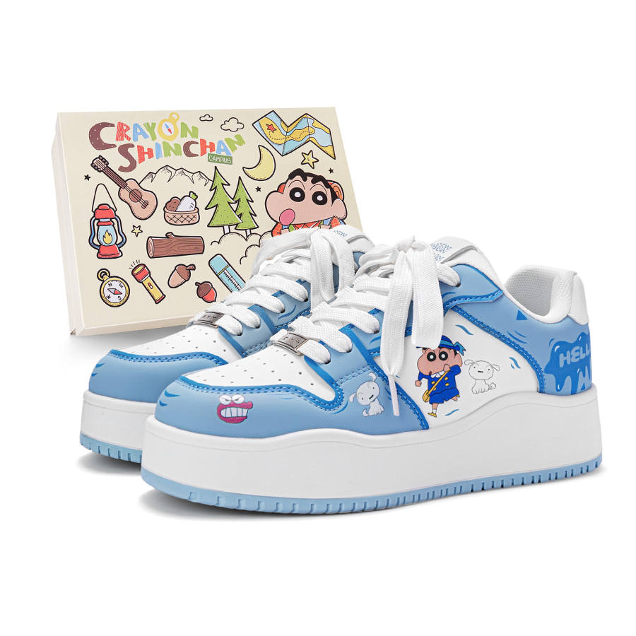 Crayon Shinchan Low top Skateboard Shoes Unisex