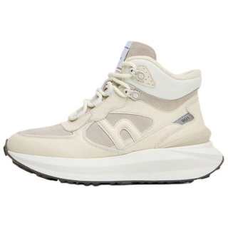 HAZZYS Fashion Slip Resistant Slip Resistant Mid top Casual Shoes Women's Light Gray