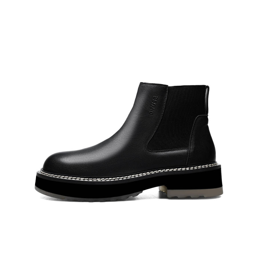 D:FUSE SCANDINAVIA D FUSE SCANDINAVIA Short Chelsea Boots Men's Black