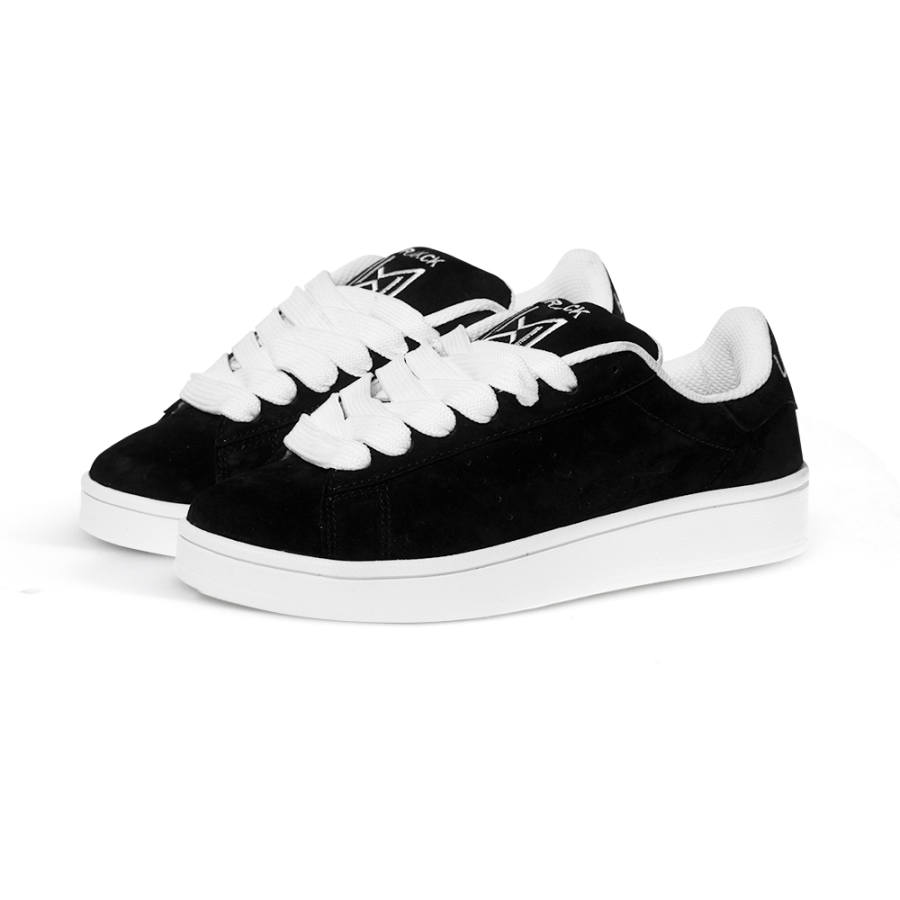 URAKCK Low top Casual Shoes Unisex Black White