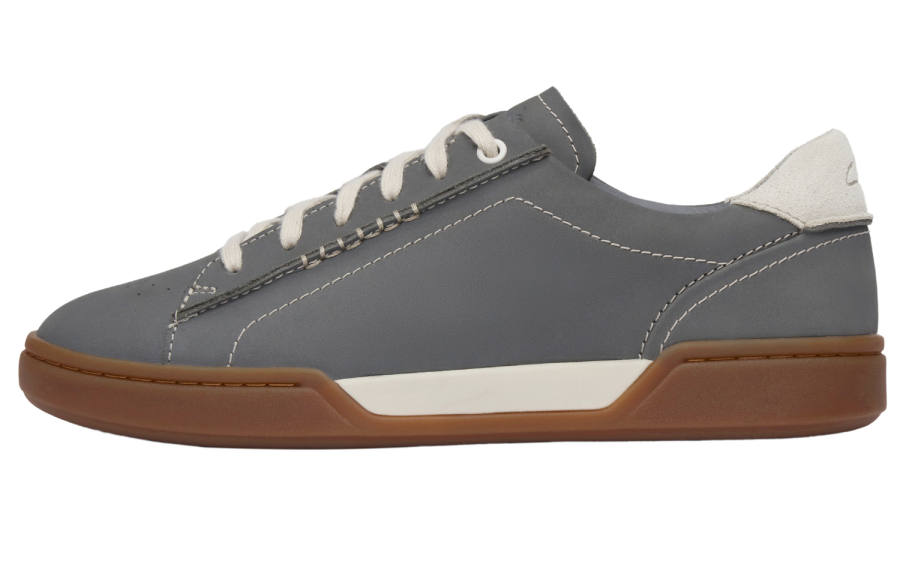 Clarks Low top Skateboard Shoes Men's Gray