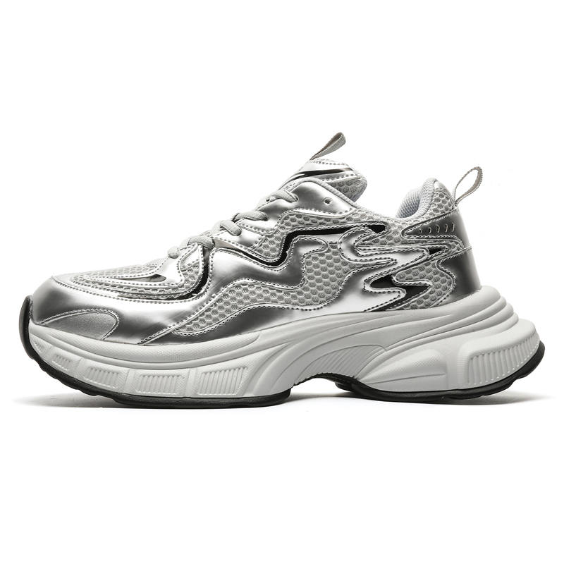 VAEL Mesh Cushioning Abrasion Resistant Coverage Cushioning Abrasion Resistant Coverage Low top Chunky Sneakers Unisex