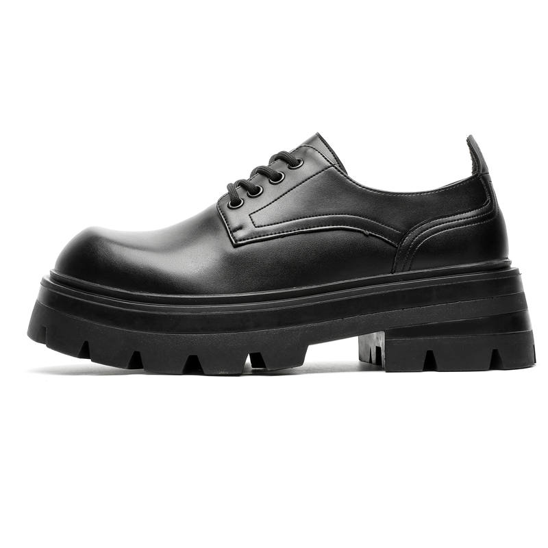 WEISHIBANGWEI WEISHIBANGWEI Microfiber Leather Casual Shoes Men's Black