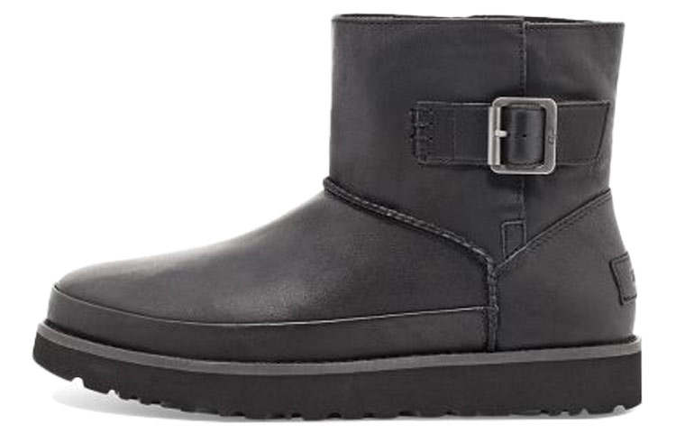 UGG UGG Classic Deconstructed Mini Fleece Lined Black Women's