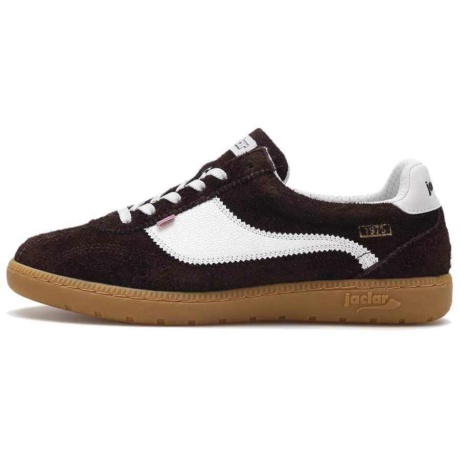 JACLAR CHAMP 1975 SPLIT Leather Low top Skateboard Shoes Unisex Brown White