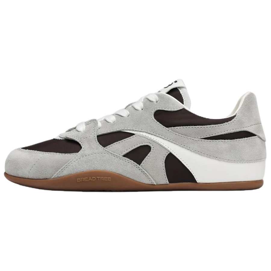 BREAD TREE Flowing Clouds Collection Cow Suede Vintage Low top Casual Shoes Women's