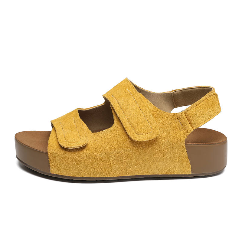 ZHR Soft And Sticky Cheese Collection One Strap Sandals 3.5cm Women's