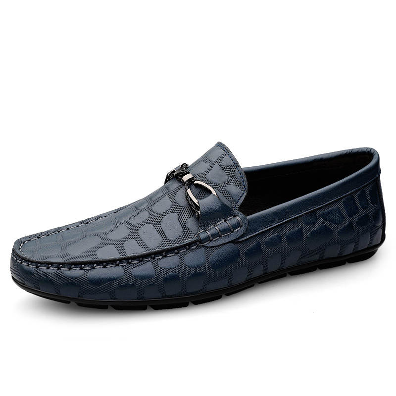 GONGNIULEITING Top Grain Cow Leather Casual Shoes Men's
