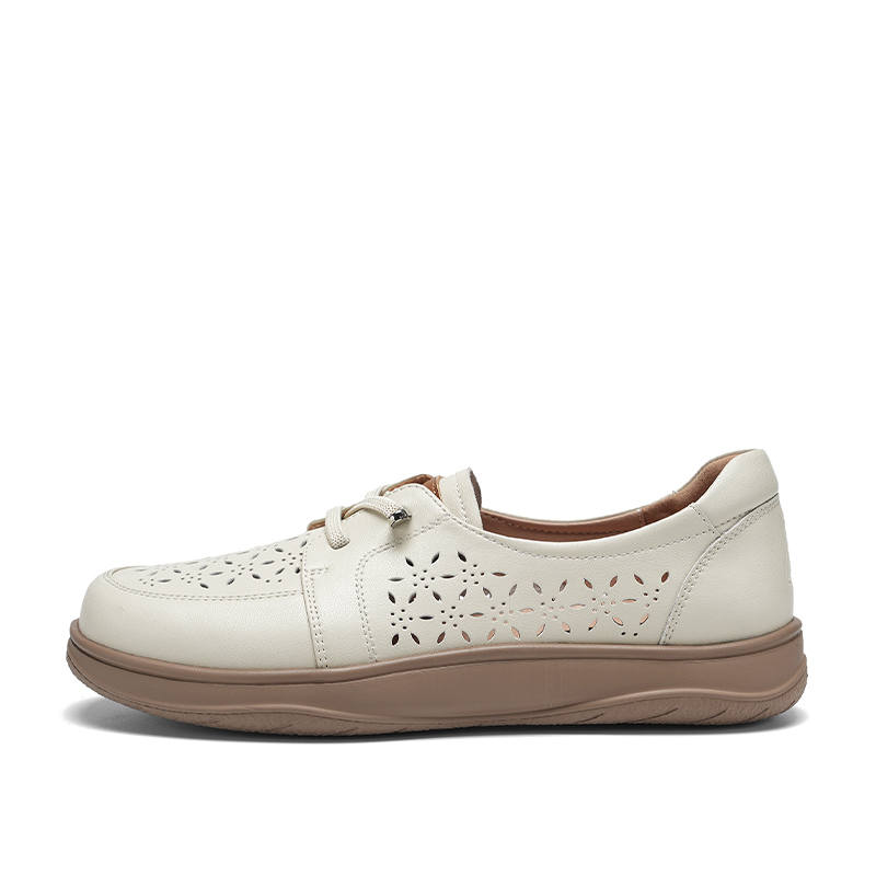 ZULIZ Cow Split Leather Casual Shoes Women's