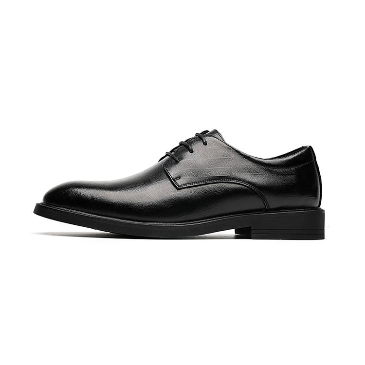 GZZ Dress Shoes Men's Low Top Black