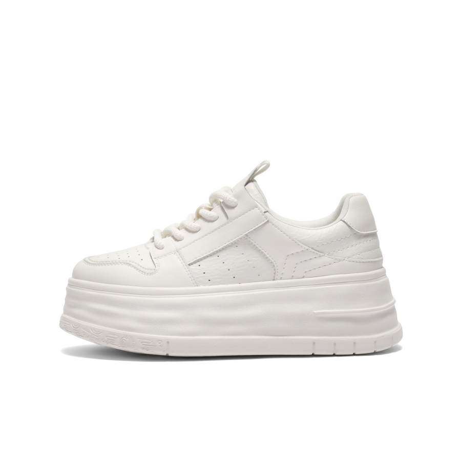 BELLE Low top Skateboard Shoes Women's Ecru