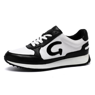 GISONRIKE Synthetic Leather, Cow Leather Slip Resistant Abrasion Resistant Slip Resistant Abrasion Resistant Low top
