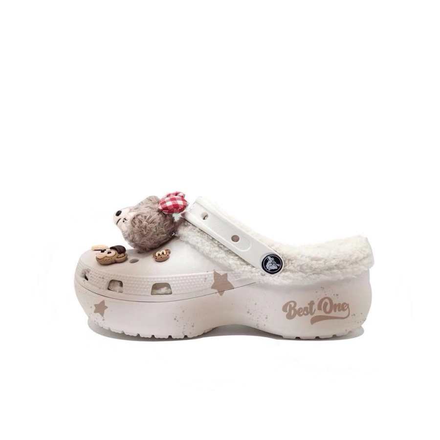 Crocs Crocs Classic Platform Clog Hot Cocoa MH Plan Clogs Women's Chocolate