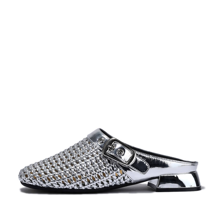 BELLALILY Rubber Sole Slip Resistant Slip Resistant Closed Toe Slippers Women's