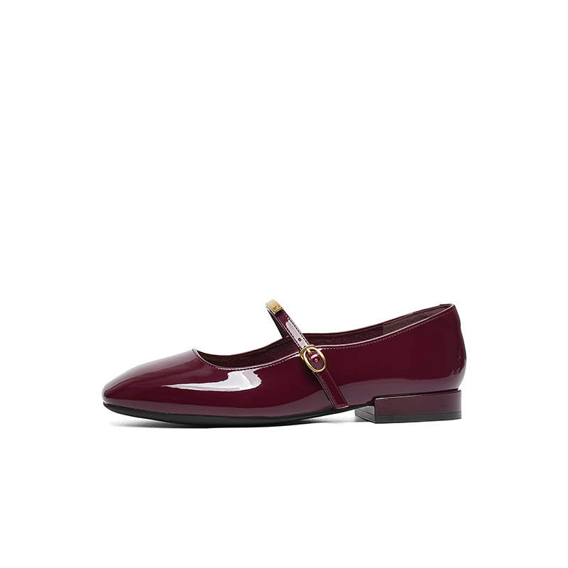 RED DRAGONFLY Synthetic Leather Mary Jane Shoes Women's
