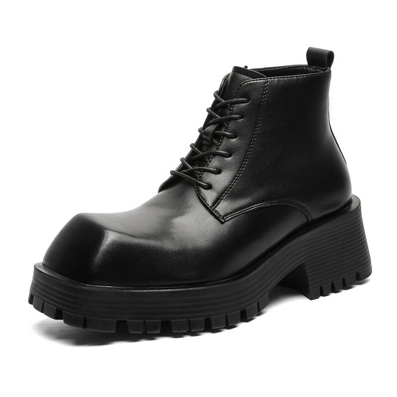 V05 V05 Short Combat Boots Men's Black