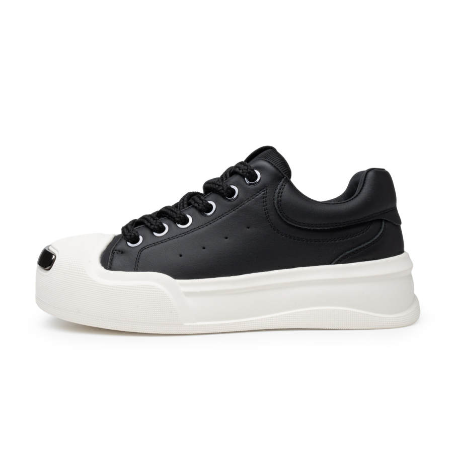 FED Top Grain Cow Leather Lightweight And Breathable Low top Skateboard Shoes Men's