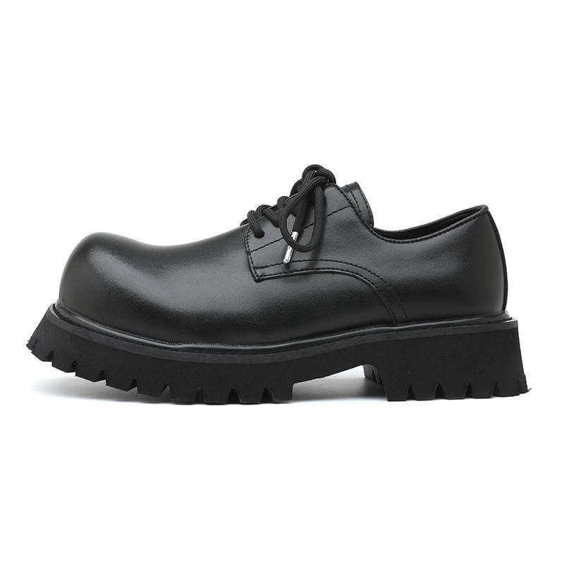 Dounkol Get Cool Microfiber Leather Casual Shoes Men's Black