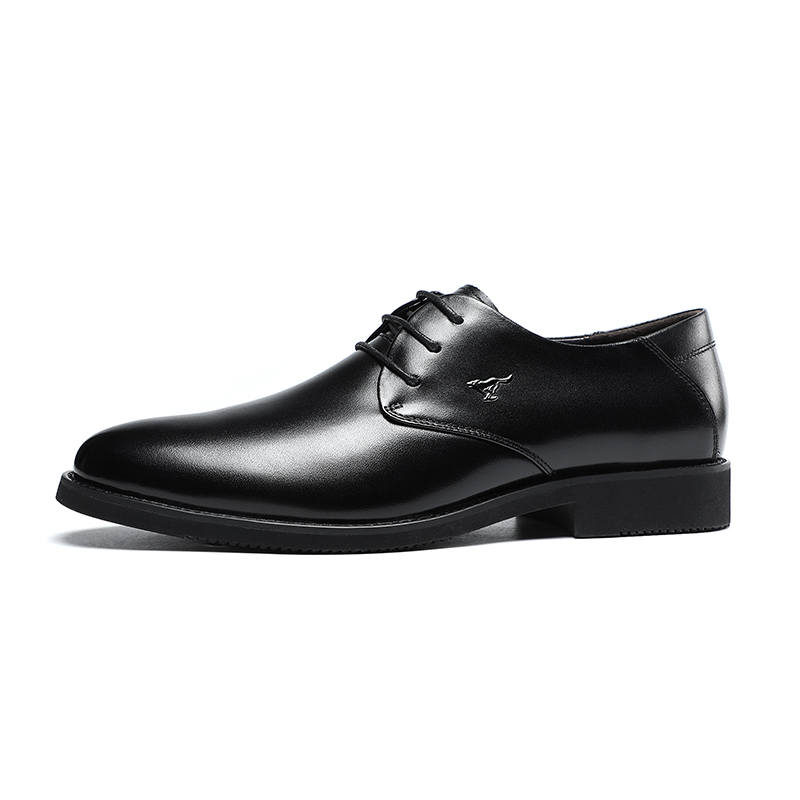 SEPTWOLVES Top Grain Cow Leather Dress Shoes Men's Black HD