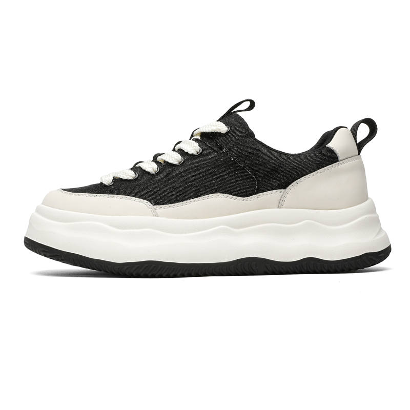 MINGYITU Cow Leather Slip Resistant Slip Resistant Low top Casual Shoes Men's