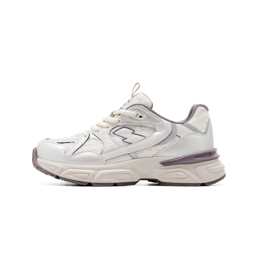C°BANNER Synthetic Leather Low top Chunky Sneakers Women's Gray Purple