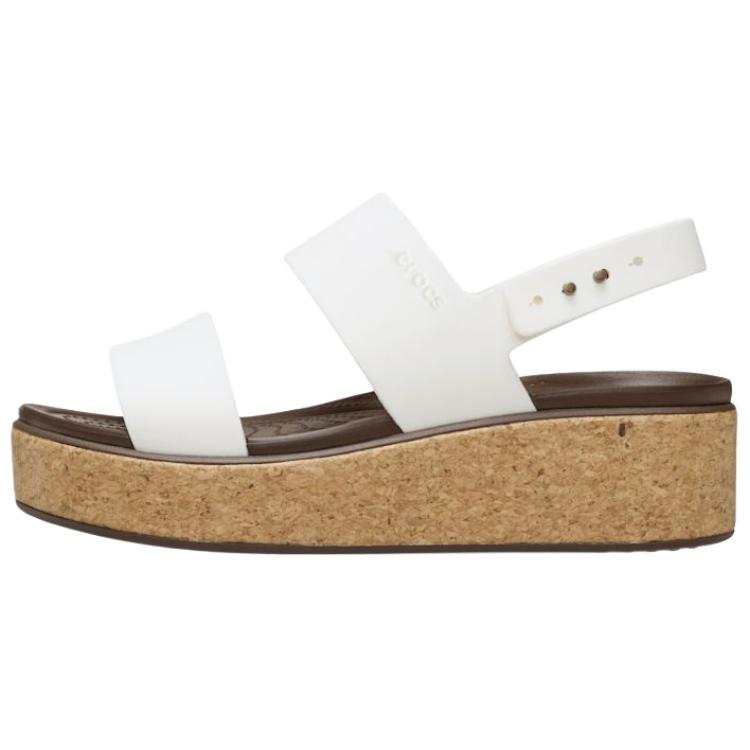 Crocs Crocs Brooklyn One Strap Sandals 4.5cm Women's White