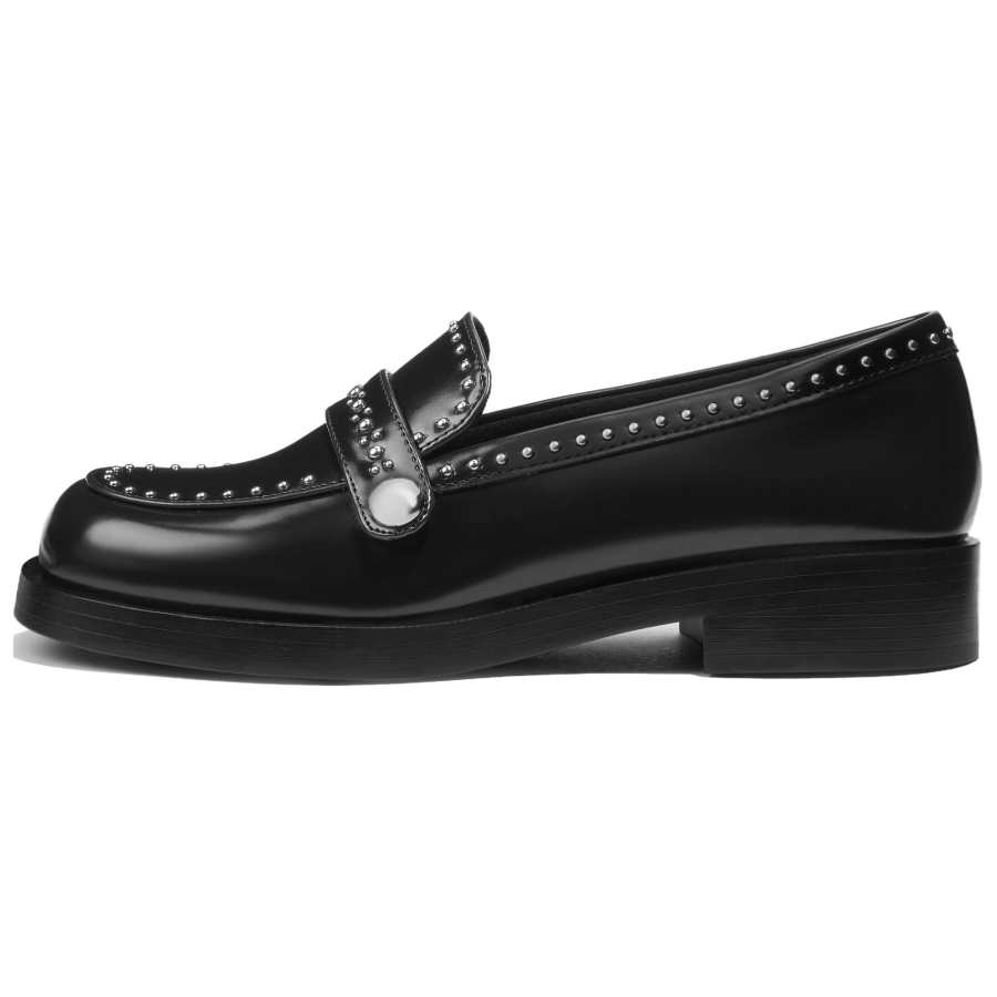 CHARLES&KEITH Small Ck Pu Loafers 3cm Women's Multicolor