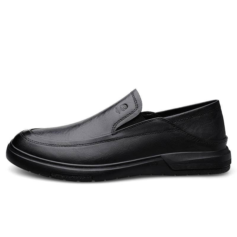 LAORENTOU Top Grain Cow Leather Casual Shoes Men's