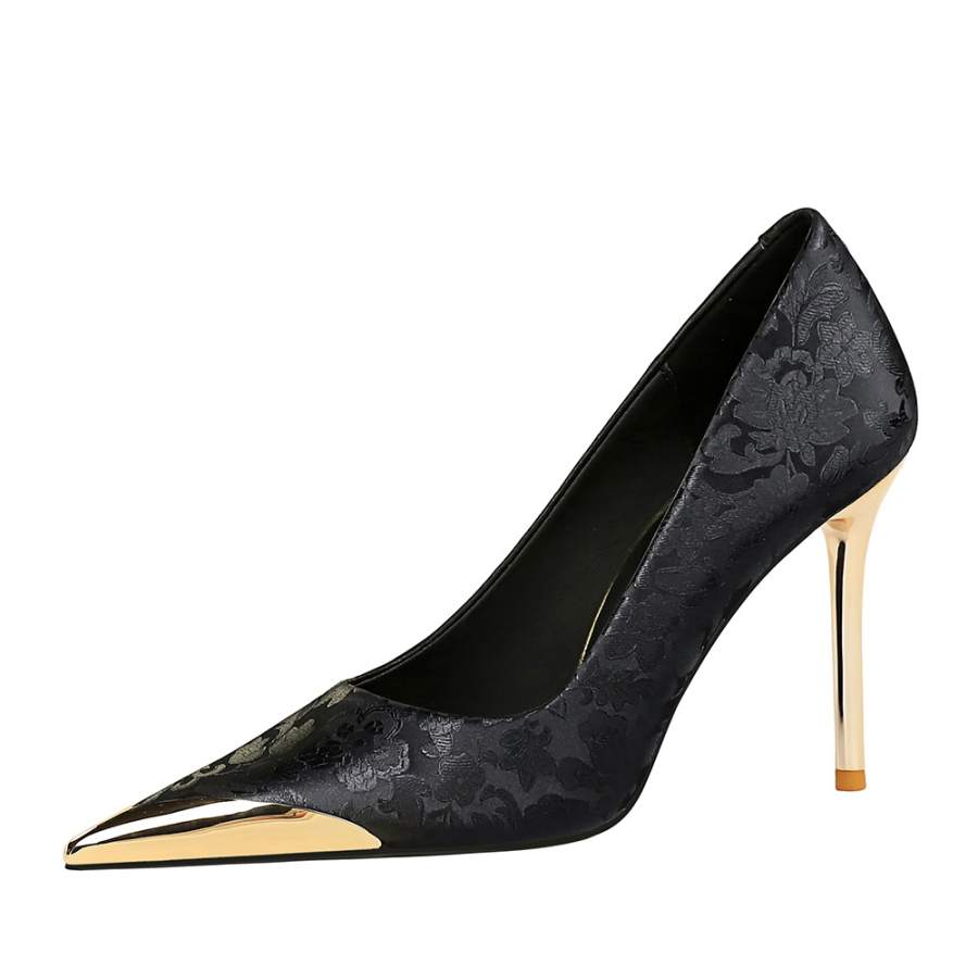 QITUMAUL Slim Heel High Heels Women's