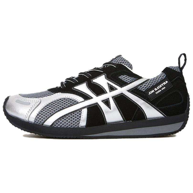 ARTICLE NO. ARTICLE NO. Slip Resistant And Breathable Low top Running Shoes Unisex Black Silver