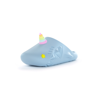 HelloSlippers Shark Müller Sharkicks Mule Unicorn Starry Eyes, Closed Toe Slippers Unisex