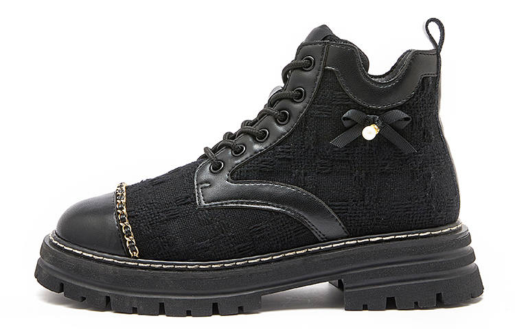 Joy&Mario Joy&Mario Combat Boots Women's Black