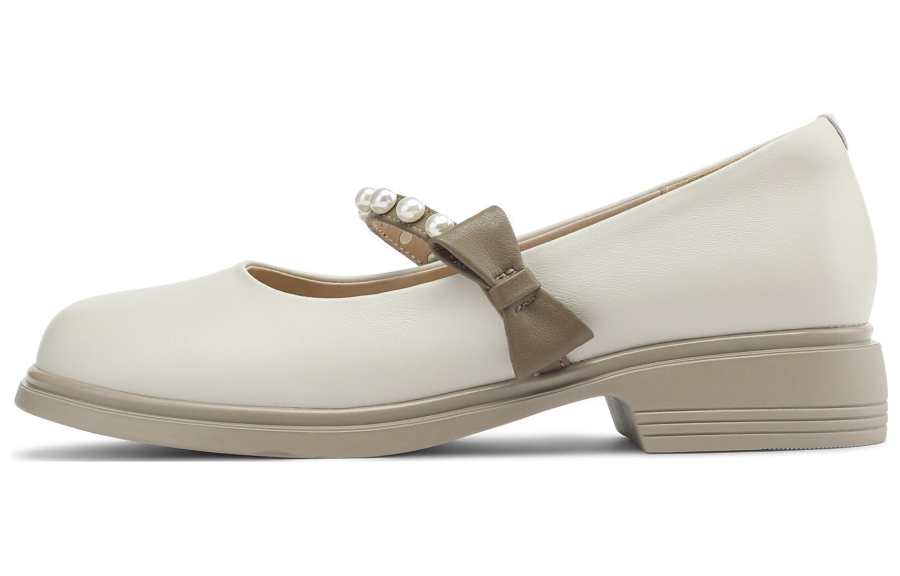 OCCAMAN Top Grain Cow Leather Casual Shoes Women's
