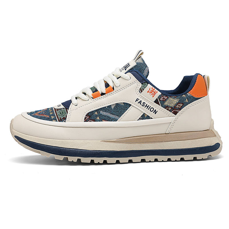 JANECO Leather Low top Casual Shoes Men's