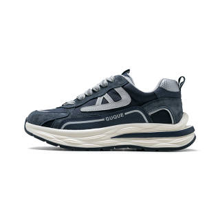 GUQUE Low top Chunky Sneakers Unisex Blue