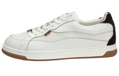 DAVID NAMAN Low top Skateboard Shoes Men's White