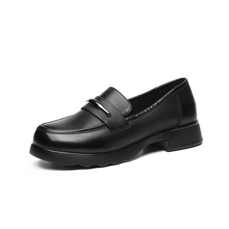 AOKANG Sheepskin Loafers Women's