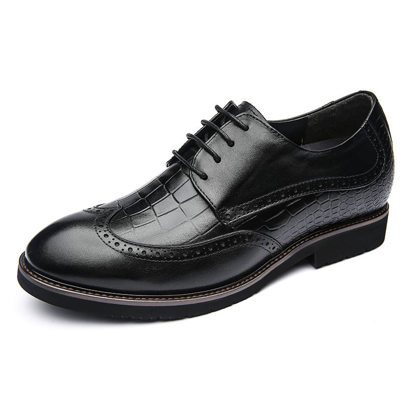 KAISER Dress Shoes Men's Low Top Black/Black
