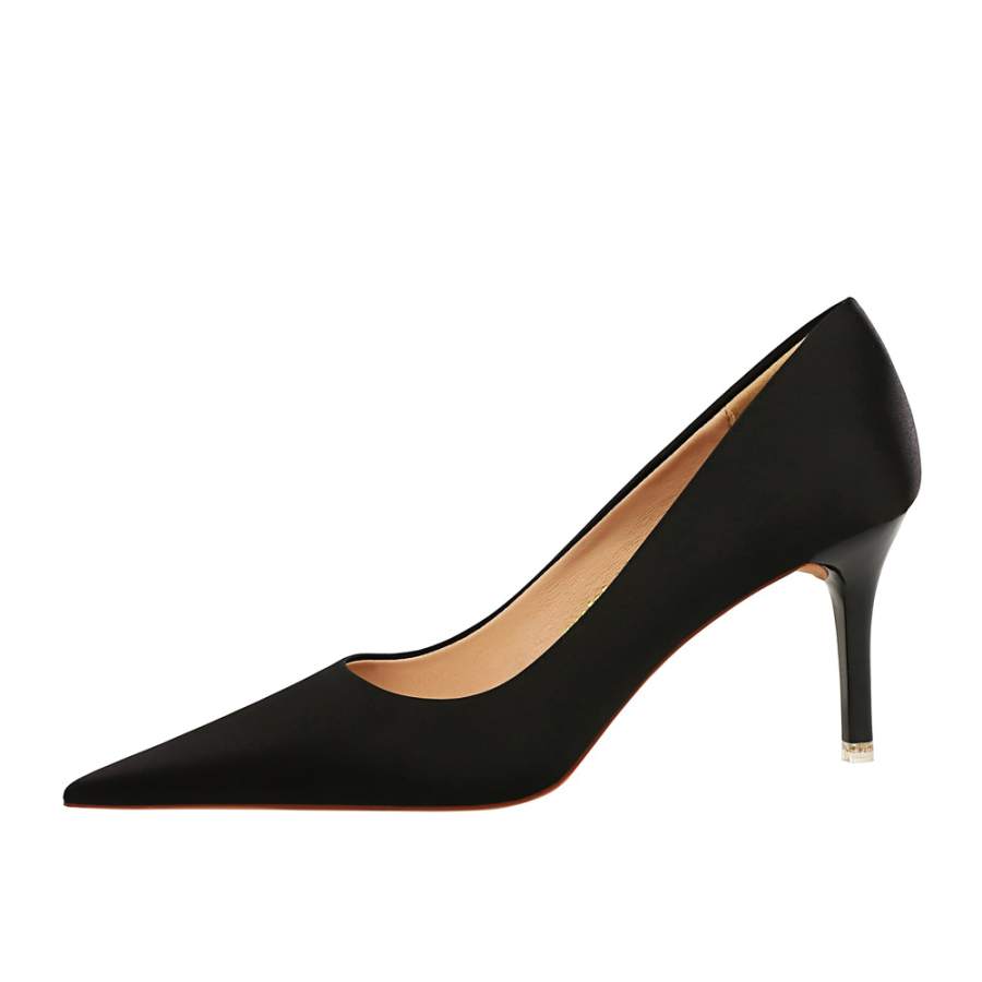 QITUMAUL Slim Heel High Heels Women's