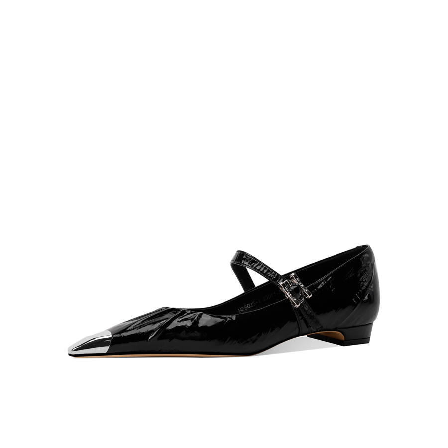 Shesrim Patent Leather Mary Jane Shoes Women's