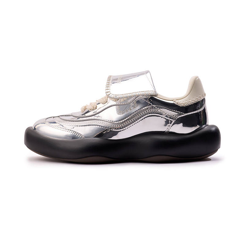 INXX Low top Casual Shoes Unisex Liquid Silver II