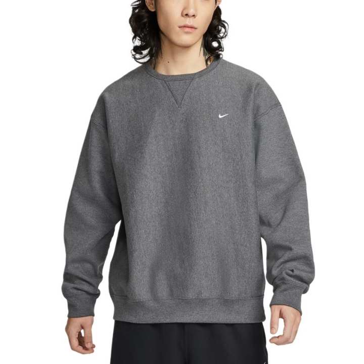 Nike Nike Sweatshirts Men's Gray Crew Neck Moderate